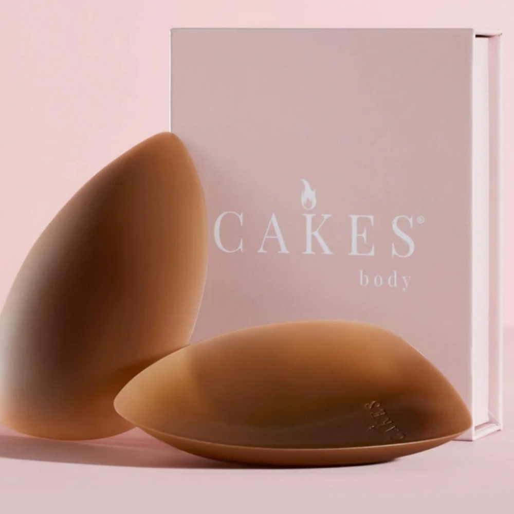 CAKES Body Grippy Silicone Inserts - Cocoa
